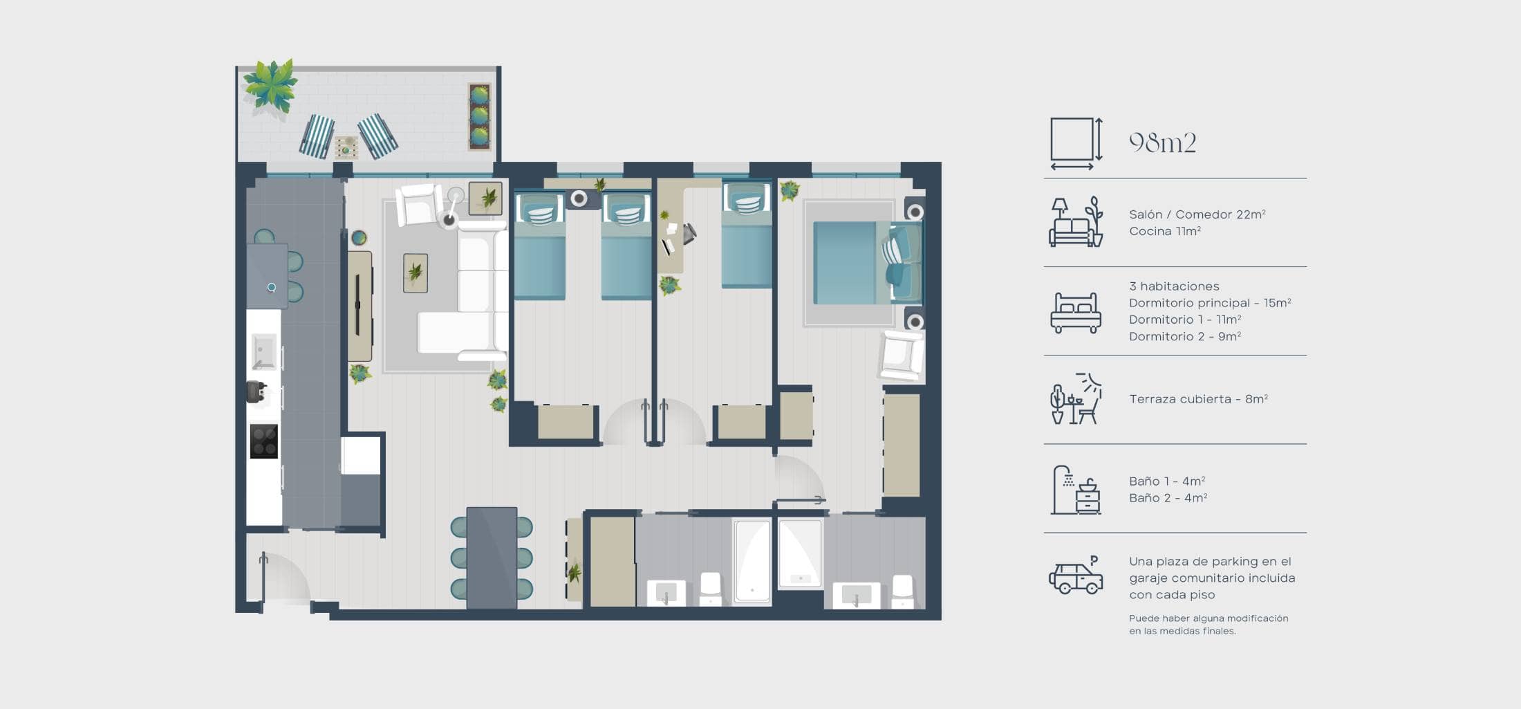 Mapa estructura vivienda | Zona Franca | Vila Bonaplata 