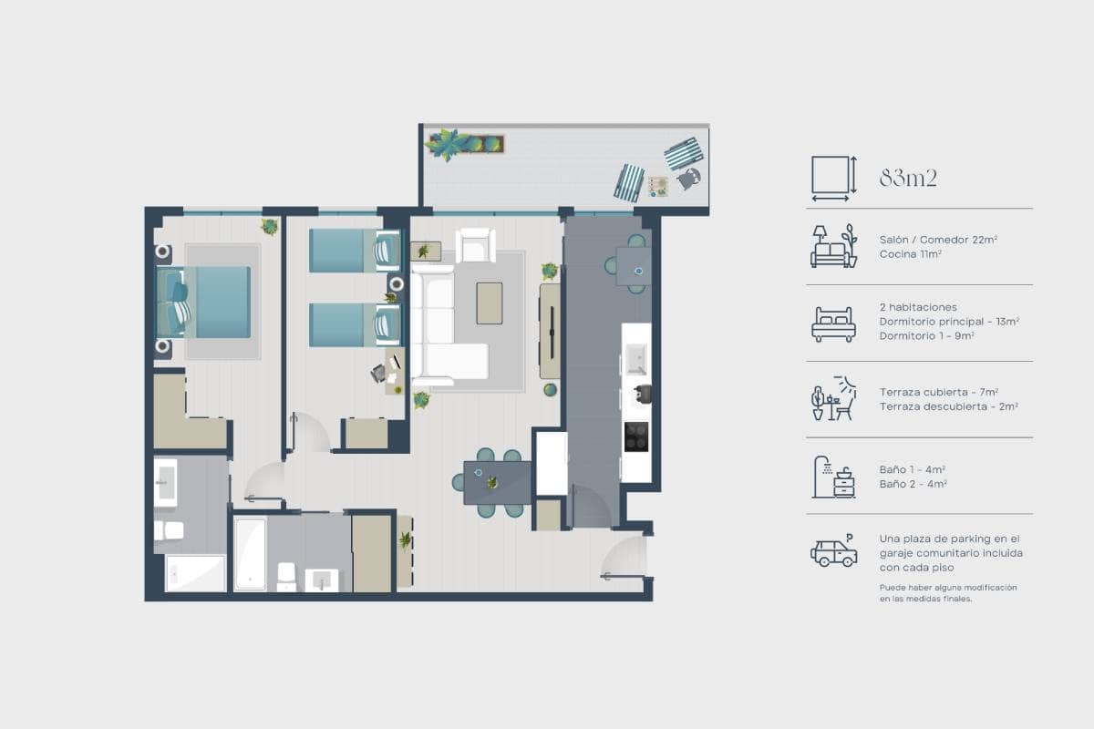 Mapa estructura vivienda | Zona Franca | Vila Bonaplata 